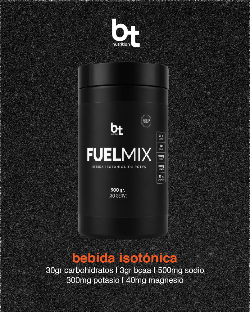 BT Nutrition FUELMIX Bebida Isotónica en Polvo 900g