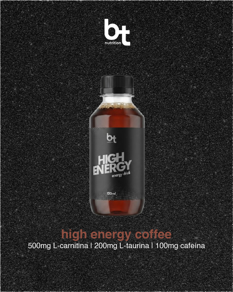 High Energy Coffee - BT Nutrition Energy Drink 120ml