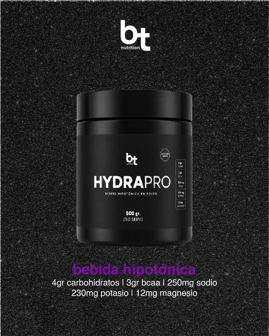 HydraPro Bebida Hipotónica en Polvo BT Nutrition 500g