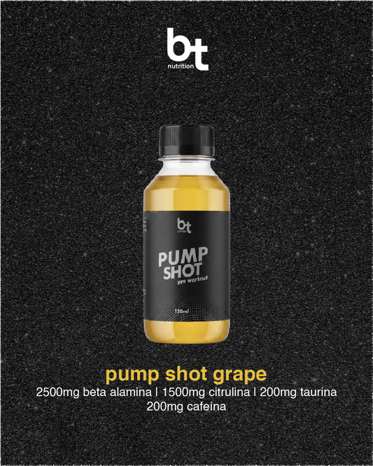 Pump Shot Pre Workout Grape - BT Nutrition